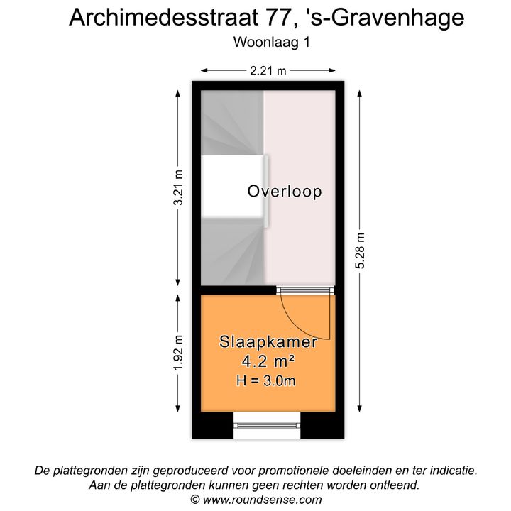 Archimedesstraat 77, Den Haag plattegrond-63