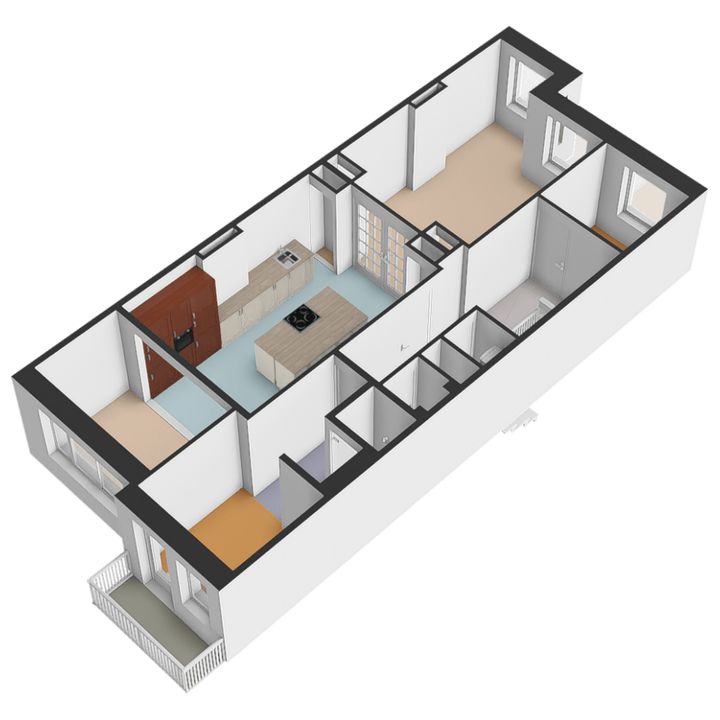 Archimedesstraat 77, Den Haag plattegrond-63