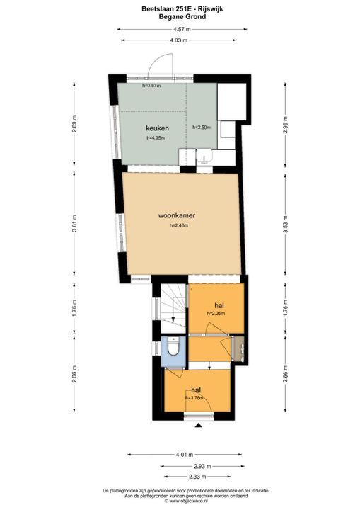 Beetslaan 251 e, Rijswijk plattegrond-43