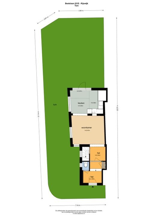 Beetslaan 251 e, Rijswijk plattegrond-43