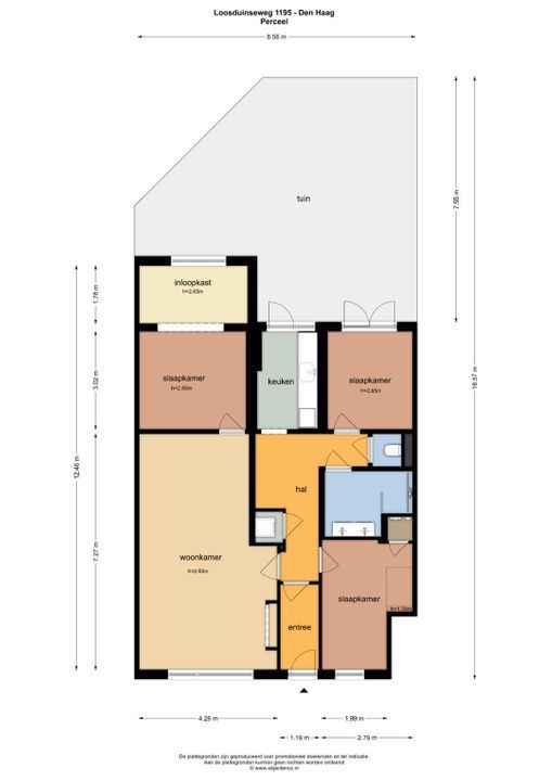 Loosduinseweg 1195, Den Haag plattegrond-29
