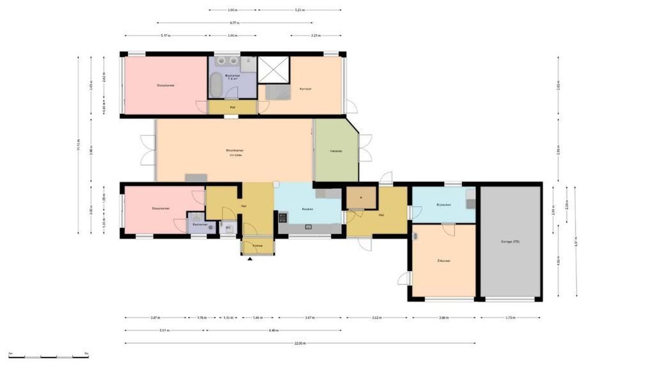 Vlietweg 1, Hoogmade plattegrond-35