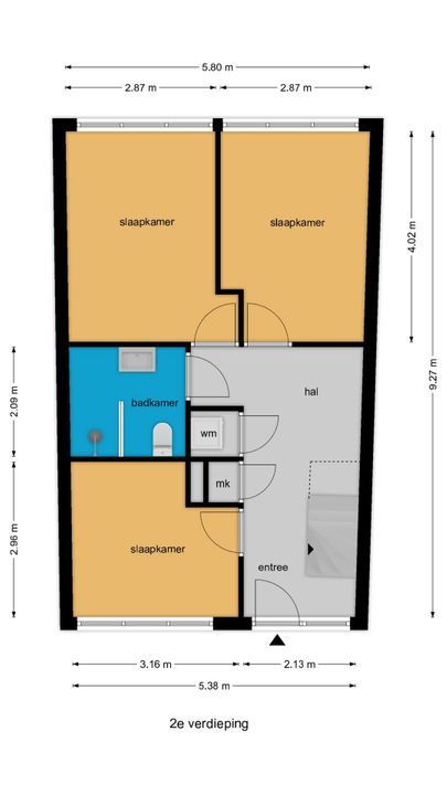 Ir. van der Sluijsplantsoen 47, Den Haag plattegrond-36