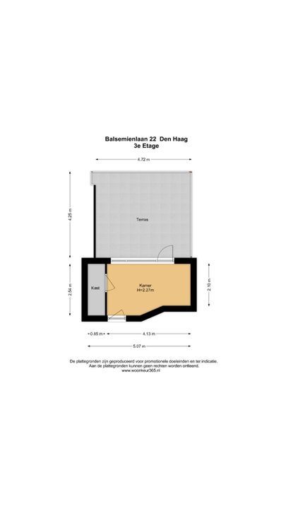 Balsemienlaan 22, Den Haag plattegrond-50