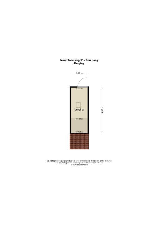 Muurbloemweg 95, Den Haag plattegrond-29