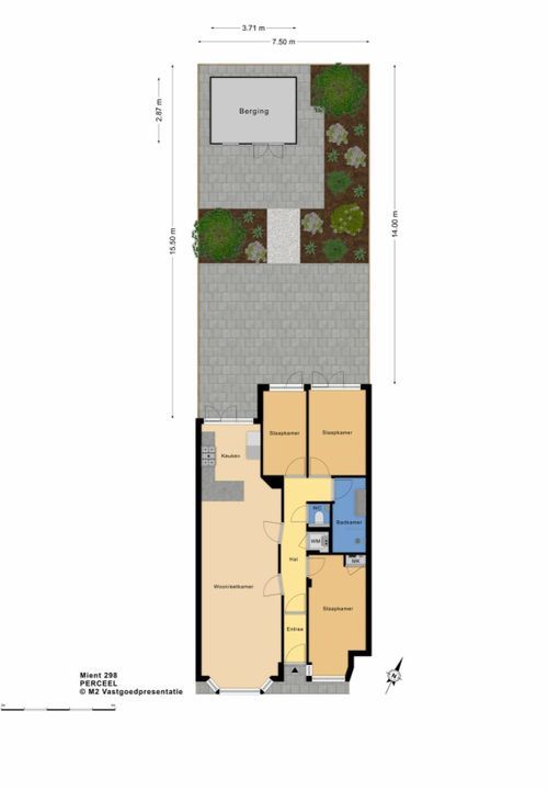 Mient 298, Den Haag plattegrond-55