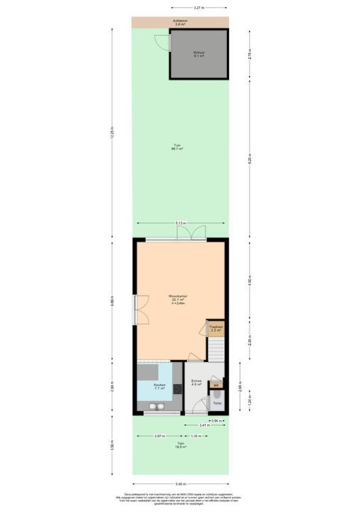 Wollegras 16, Den Haag plattegrond-35