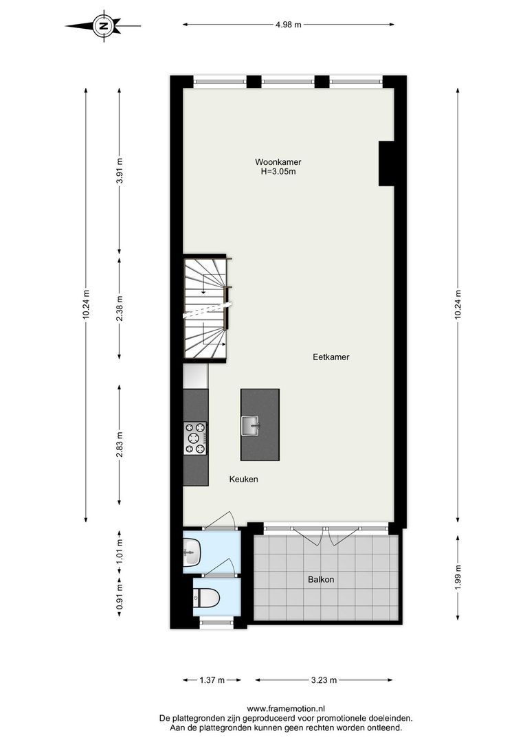 Jan Sonjestraat 19 a, Rotterdam plattegrond-34