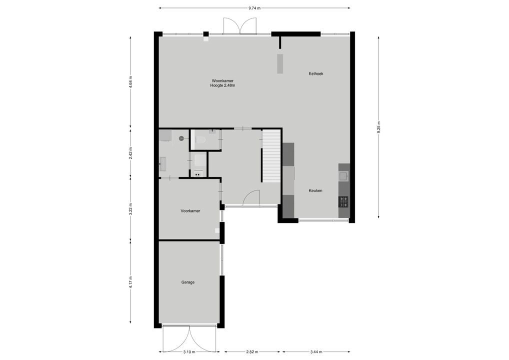 Valklaan 10, Bilthoven plattegrond-36