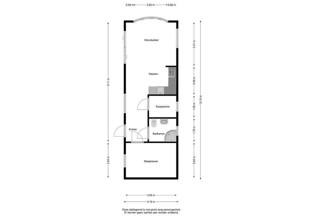 Bloklaan 22 A-FG15, Loosdrecht plattegrond-25