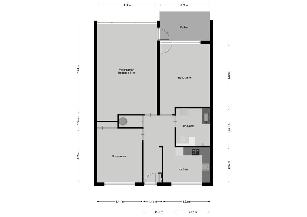 Utrechtseweg 26 42, Hilversum plattegrond-18