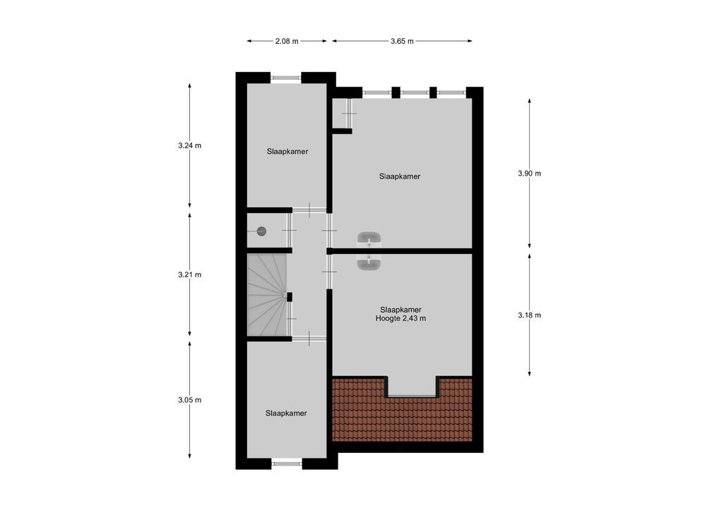 Simon Stevinweg 4 c, Bussum plattegrond-26