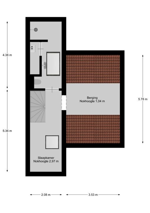 Simon Stevinweg 4 c, Bussum plattegrond-26