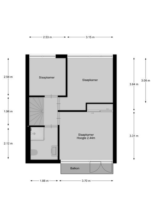 Zaadkorrel 14, Eemnes plattegrond-16