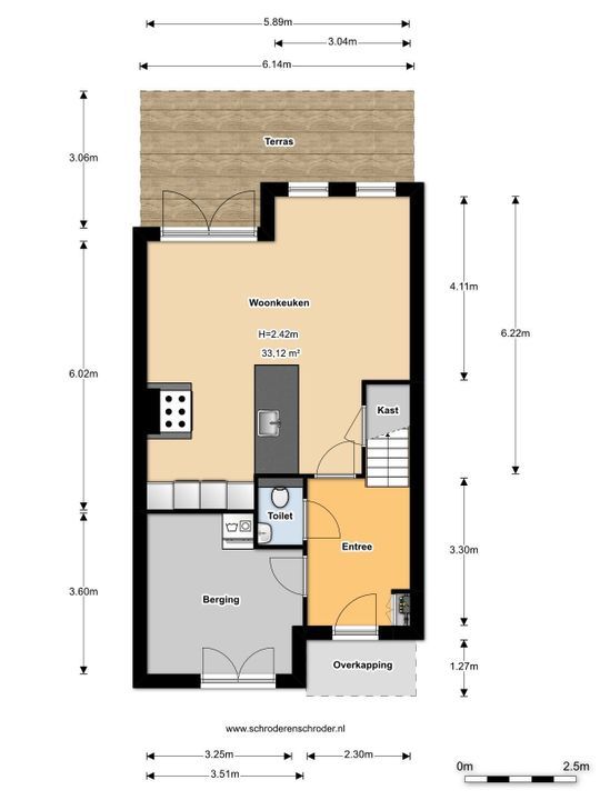 Zuidereinde 156 D, 's-Graveland plattegrond-33