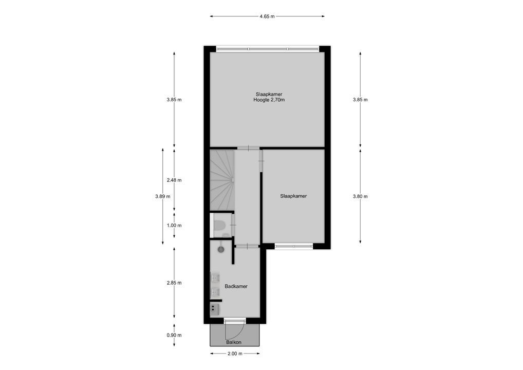 Huizerstraat 6 + 6A, Hilversum plattegrond-30