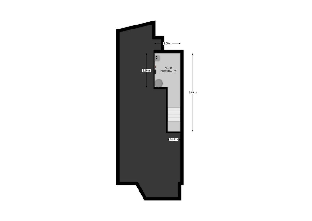 Huizerstraat 6 + 6A, Hilversum plattegrond-30