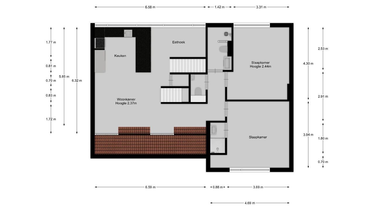 Kievitstraat 5, Hilversum plattegrond-18