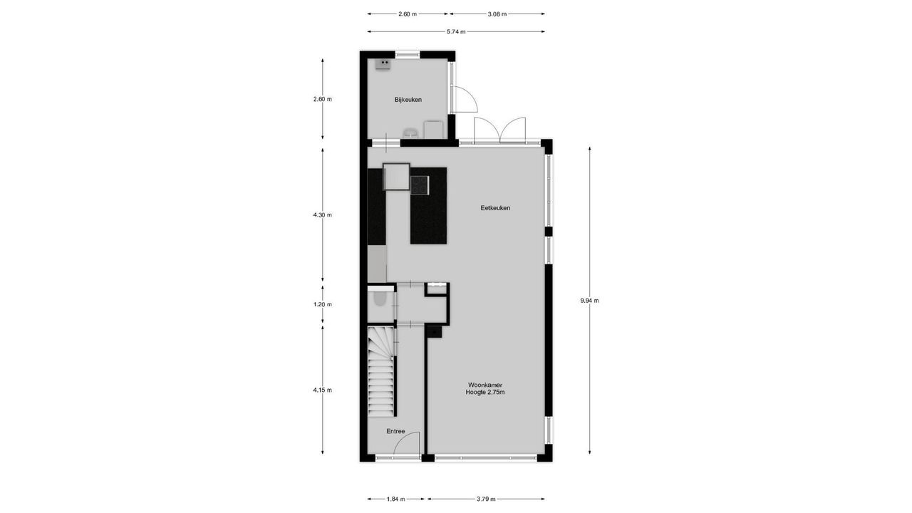 Kortenaerstraat 2, Huizen plattegrond-26