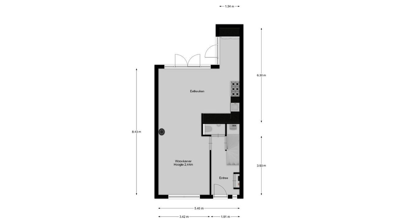 Godelindestraat 12, Bussum plattegrond-23