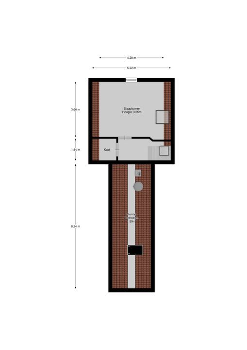 Peperstraat 14, Naarden plattegrond-39