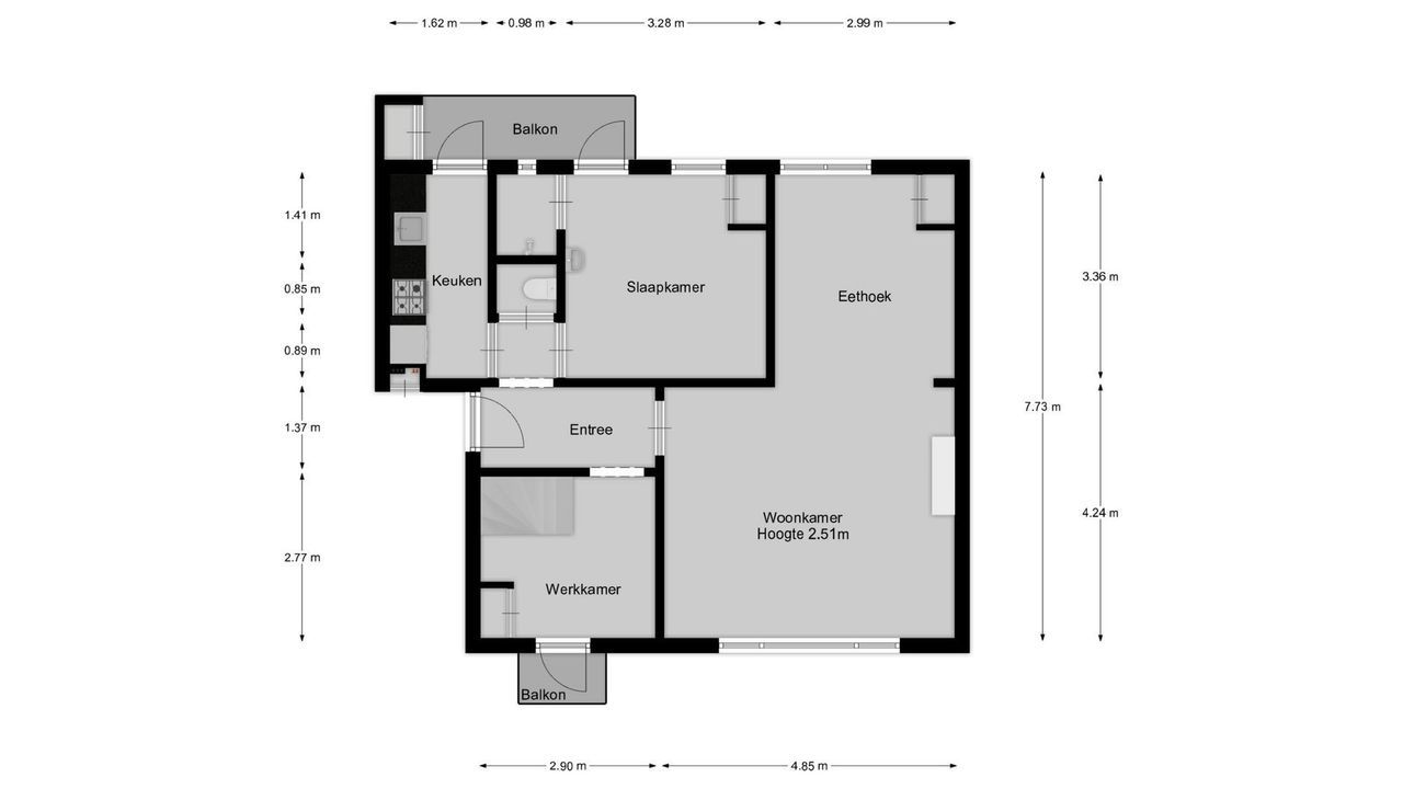 Berlagelaan 65, Hilversum plattegrond-15