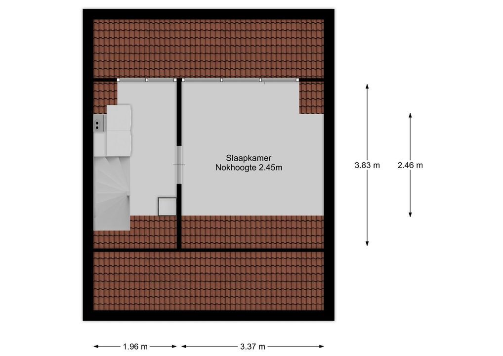 Oostindië 25, Kortenhoef plattegrond-24