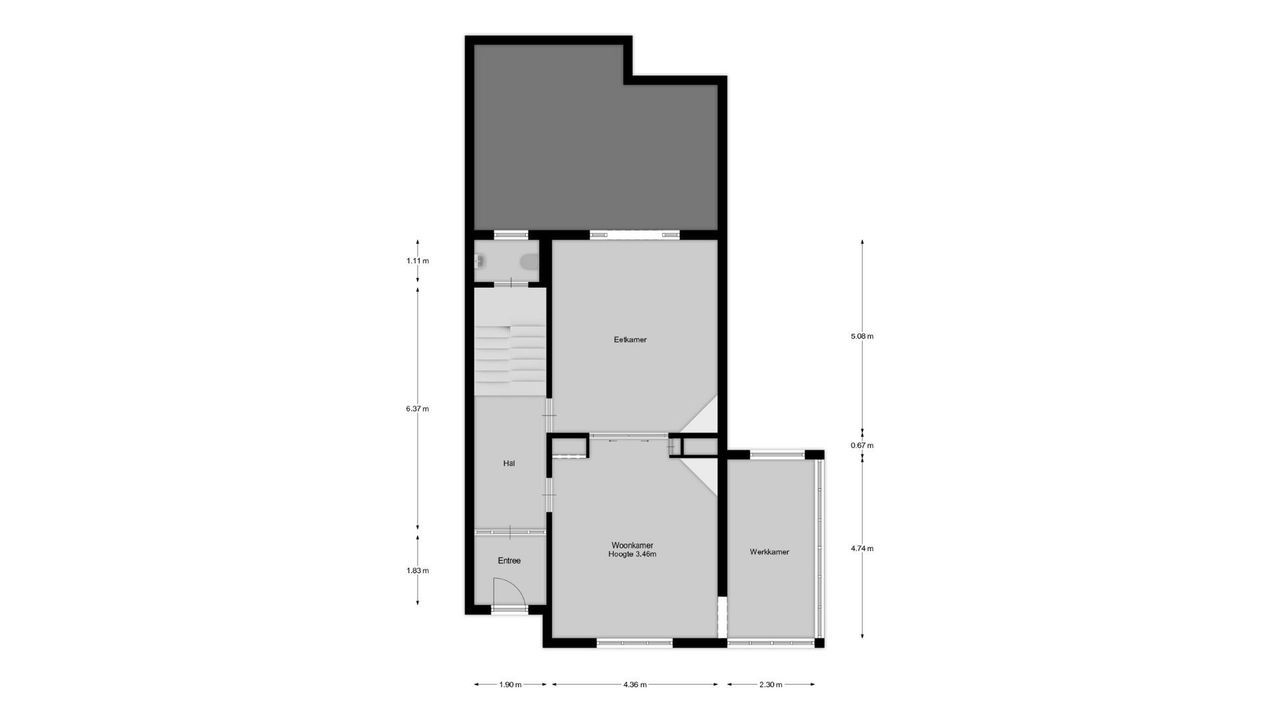 Emmastraat 54 A, Hilversum plattegrond-19