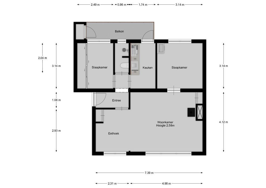 Jacob van Campenlaan 86, Hilversum plattegrond-15