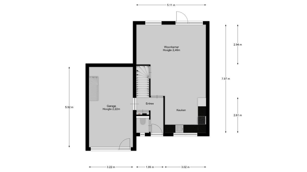 Dotterbloem 1, Kortenhoef plattegrond-18