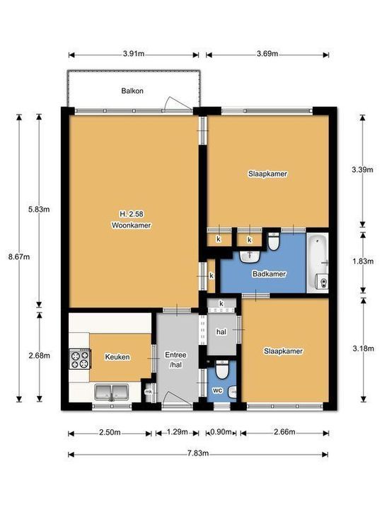 Eslaan 30, Bussum plattegrond-19