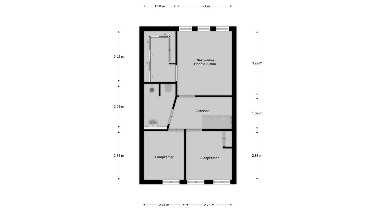 Berlagelaan 106, Hilversum plattegrond-17