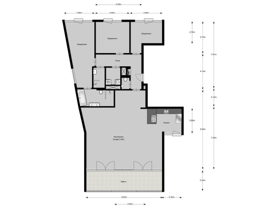 Vaartweg 182 D, Hilversum plattegrond-26