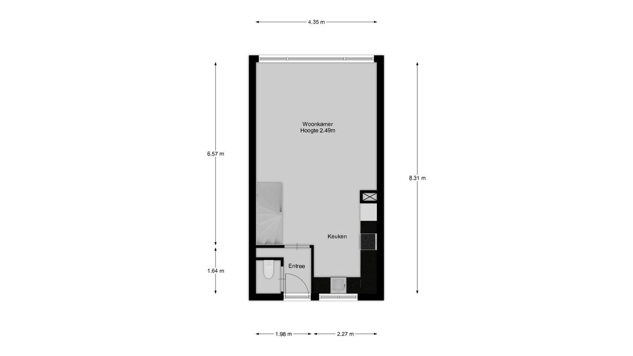 Korte Heul 217, Bussum plattegrond-19