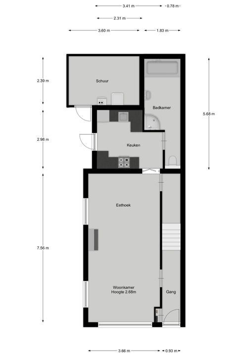 Sint Janslaan 17, Bussum plattegrond-15