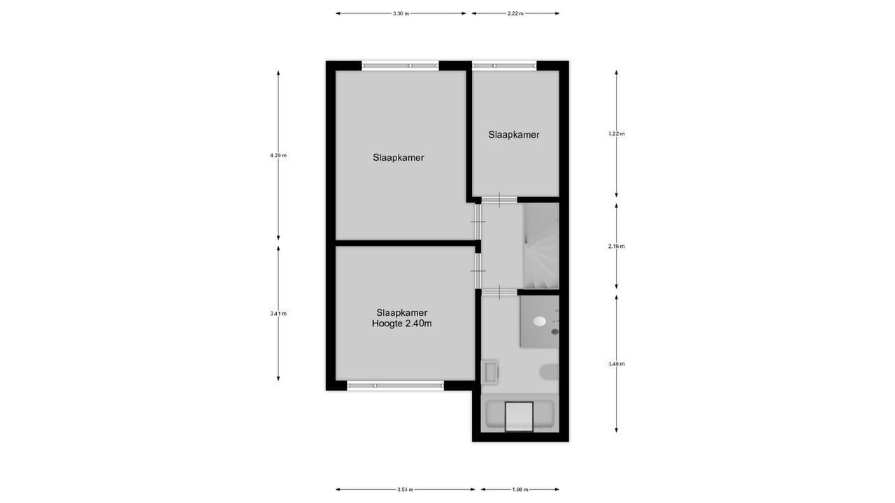 Kerklaan 131, Kortenhoef plattegrond-25