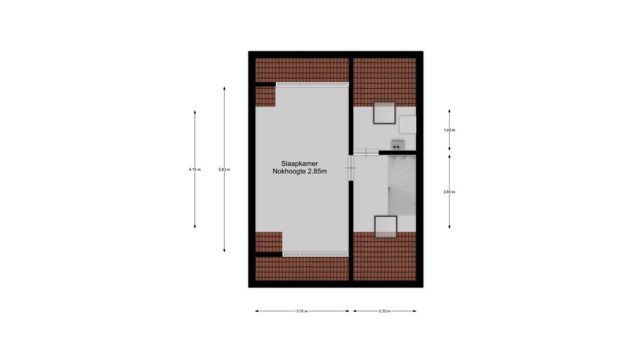 Kerklaan 131, Kortenhoef plattegrond-25