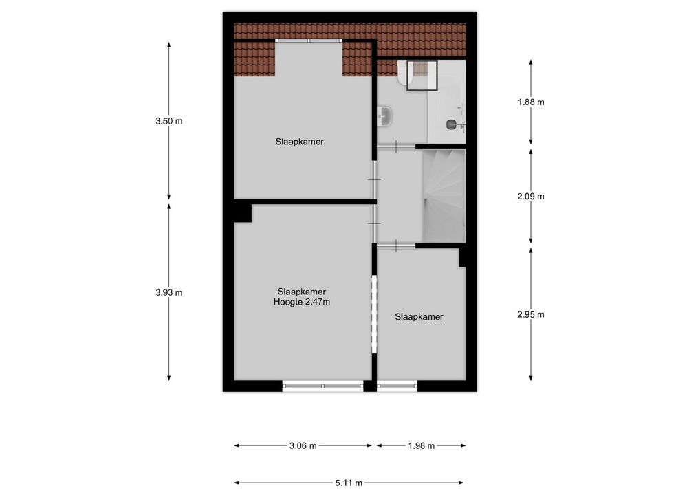 Kikkerbeet 17, Kortenhoef plattegrond-19