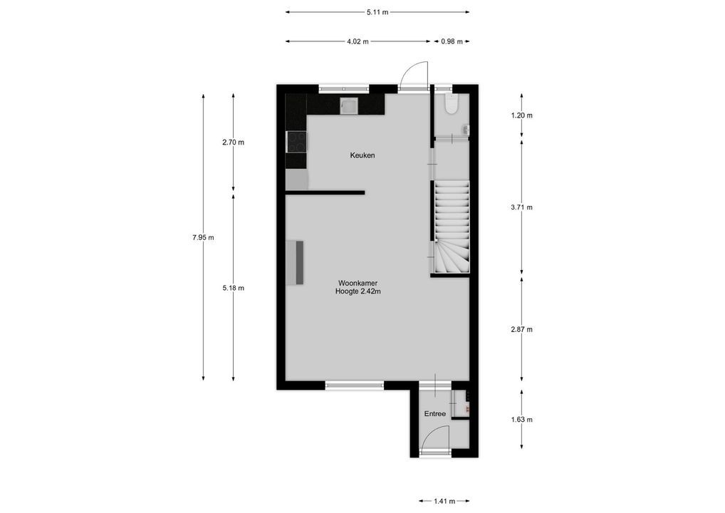 Kikkerbeet 17, Kortenhoef plattegrond-19