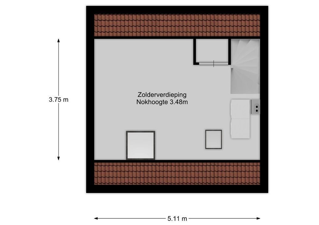 Kikkerbeet 17, Kortenhoef plattegrond-19