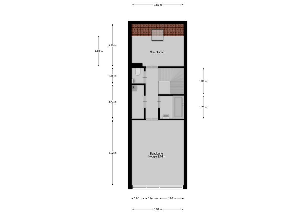 Vosmaerlaan 50, Hilversum plattegrond-15