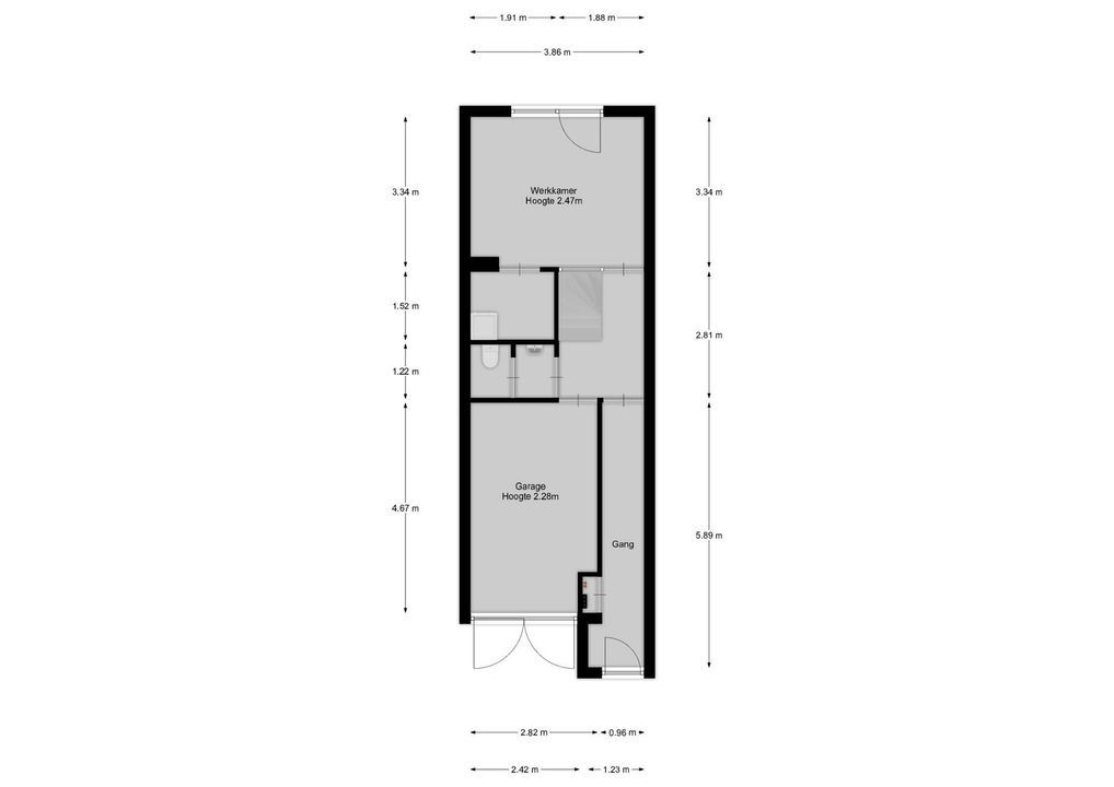 Vosmaerlaan 50, Hilversum plattegrond-15