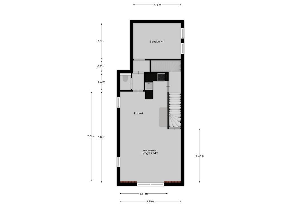 Kapelstraat 35, Bussum plattegrond-29