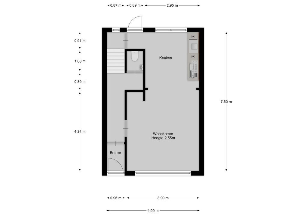 J.P. Coenstraat 130, Hilversum plattegrond-16