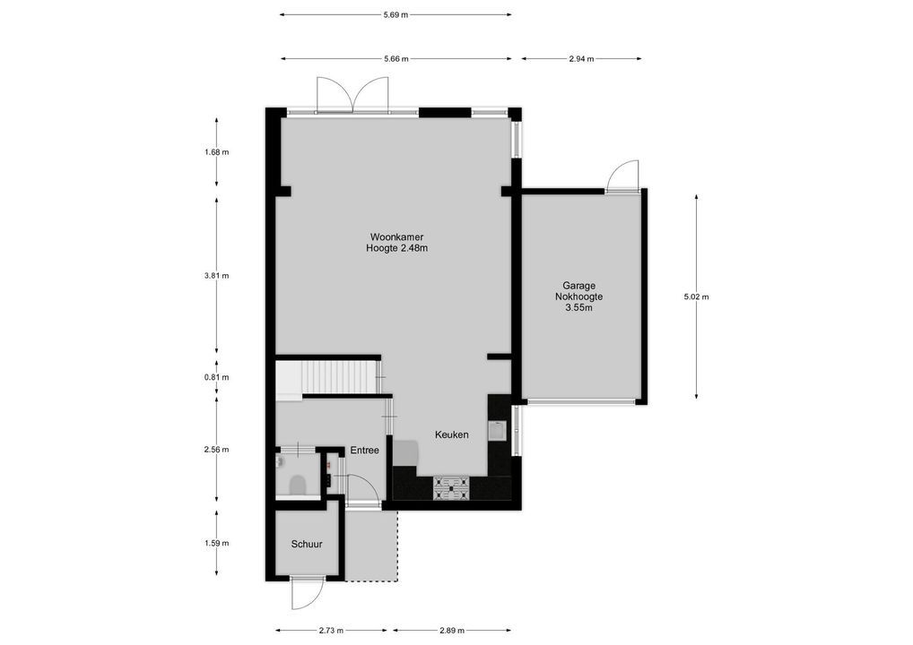 Mr.Johannes Sandersonhof 14, Kortenhoef plattegrond-22