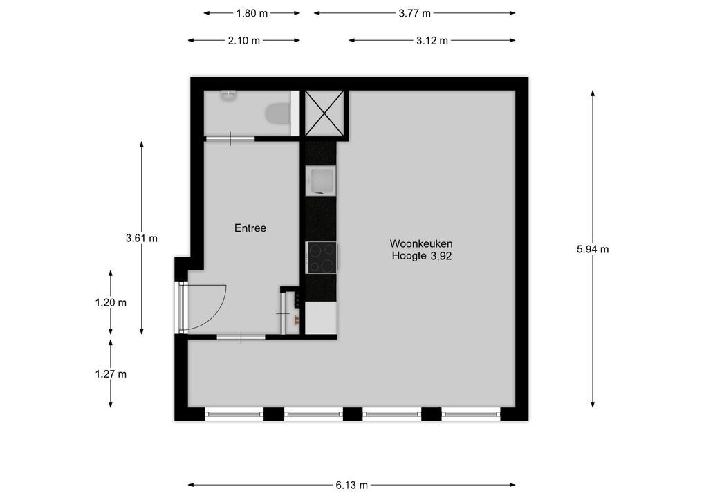 Kerkbrink 14, Hilversum plattegrond-32