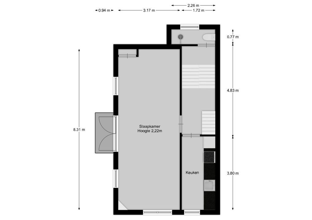 Generaal de la Reijlaan 37, Bussum plattegrond-22