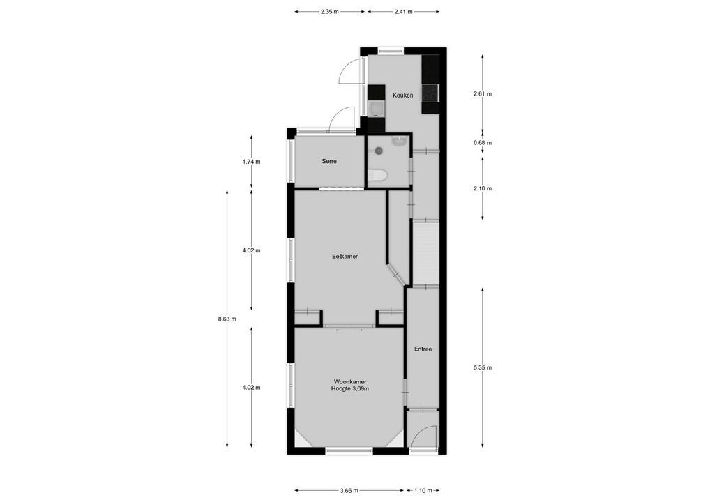 Generaal de la Reijlaan 37, Bussum plattegrond-22