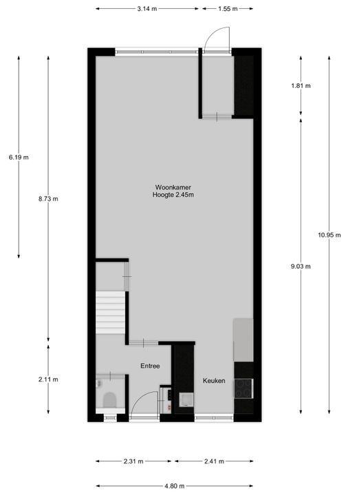 Frans Fennishof 19, Ankeveen plattegrond-23