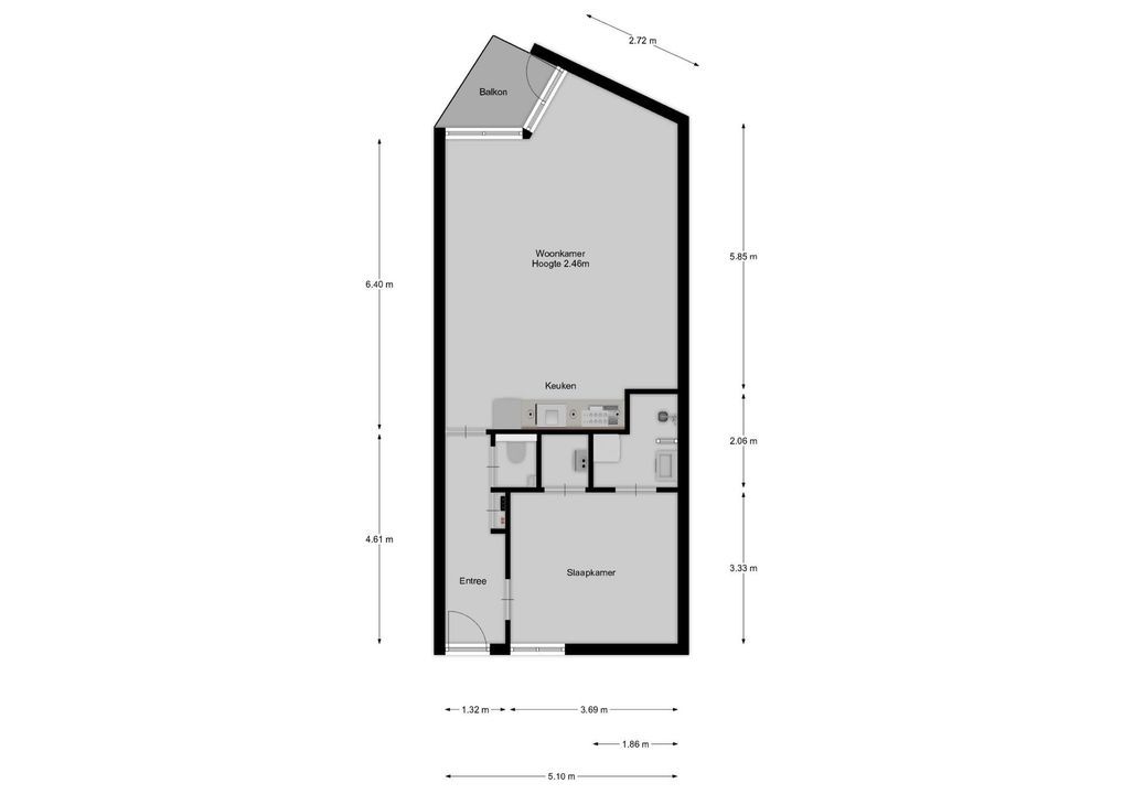 Koningsstraat 65 20, Hilversum plattegrond-20